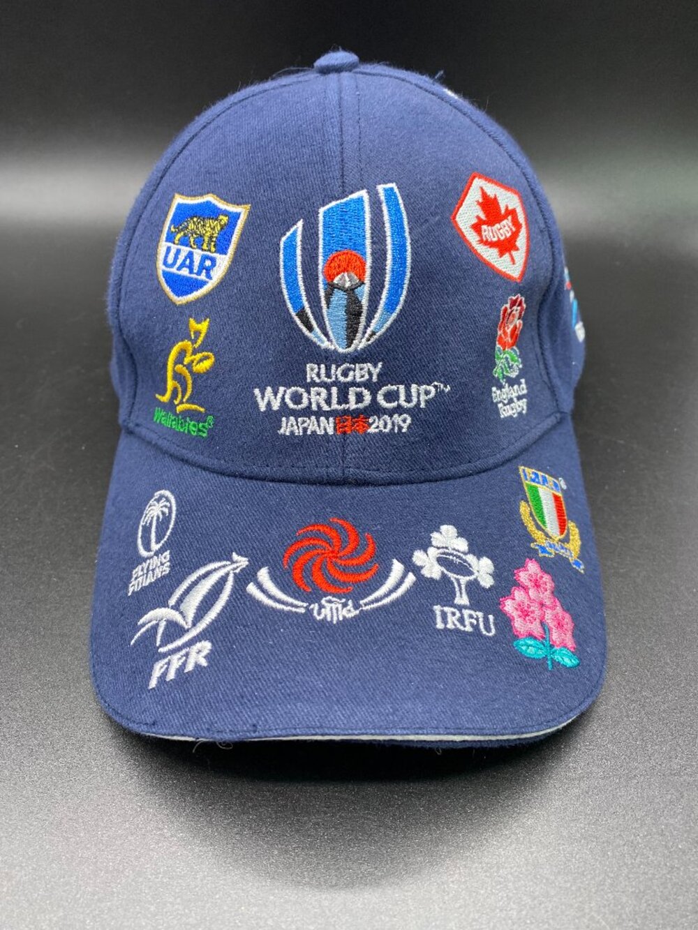 Rugby World Cup 2019 Japan Tournament Cap Hat Men's OSFA Blue Official